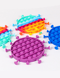 Fashion Purple Virus Children's Virus Decompression Toy
